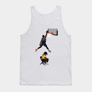 Dennis Smith Jr 2019 NBA Slam Dunk Contest Jump Over J Cole - New York Knicks Tank Top